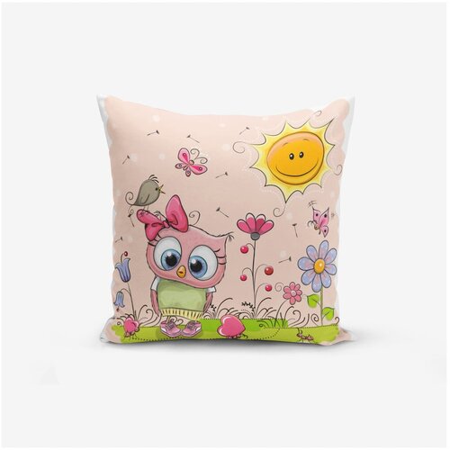 Mila Home Dječji jastuk 43x43 cm Pink Owl &amp;ndash; Slike