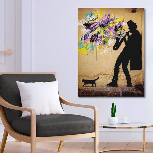 Wallity KNV4477_5070 (50 x 70) multicolor decorative canvas painting Slike