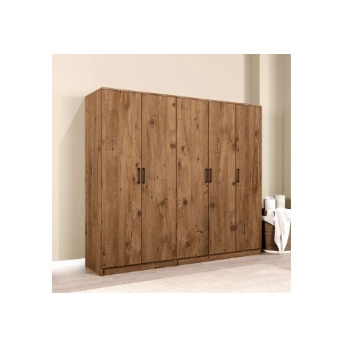 Hanah home Ormar Kardelen 1600-123, 200x180x51.8 cm, , Smeđa Slike
