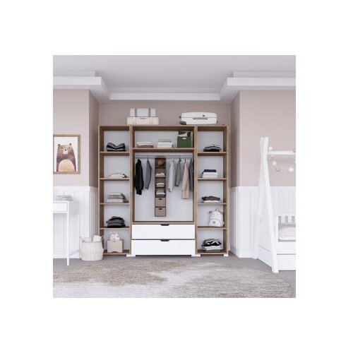 Hanah home Ormar Nissan 1600-024, 170x183x45 cm, Bijeli Slike