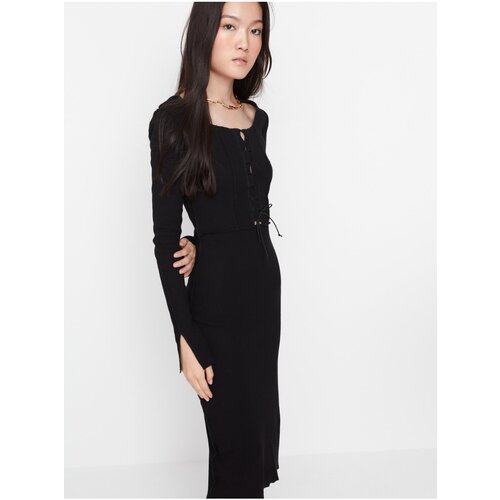Trendyol Black women&amp;#039;s sheath mididress - Women Slike