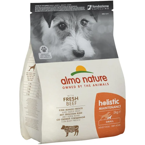 Holistic Almo Nature Adult govedina & riž Small - 2 kg