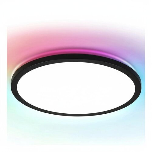  Brilagi - LED RGBW prigušiva stropno svetlo VIBE LED/24W/230V 3000-6500K crno + daljinski upravljač Cene