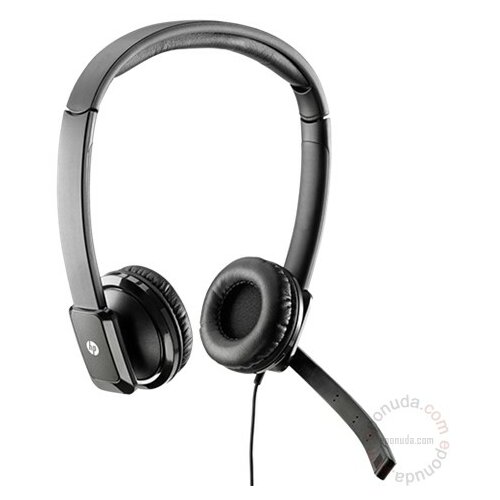 Hp business headset (black) QK550AA slušalice Slike