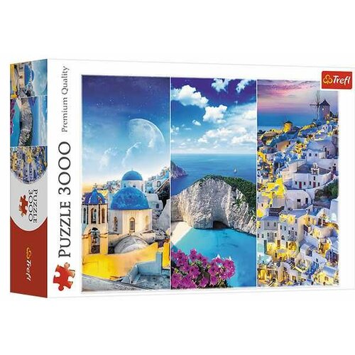 Trefl puzzle greek holidays - 3000 delova Slike