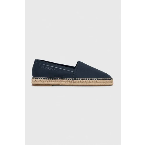 Calvin Klein Espadrile ESPADRILLE CV mornarsko modra barva, HM0HM00539