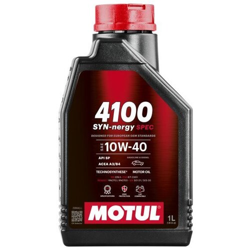 Motul ulje za motor 4100 SYN-NER S 10W40 1L Cene