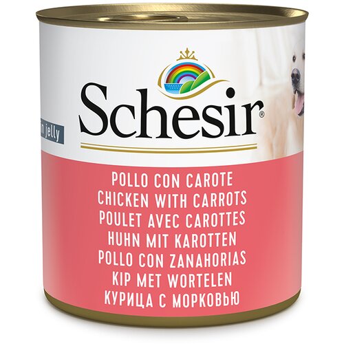  Varčno pakiranje Schesir Nassfutter 12 x 285 g  - Pi&scaron;čanec s korenjem Cijene
