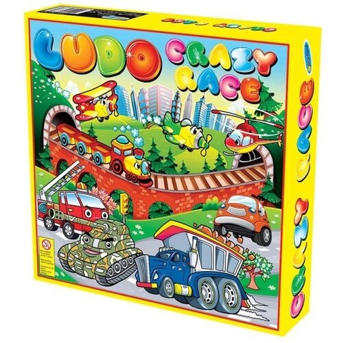 PanGraf Dru&scaron;tvena igra - Čoveče ne ljuti se Ludo Crazy Race Cene
