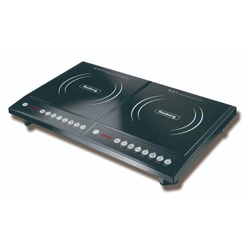 ROSBERG indukcijska kuhalna plošča R51445JD, dvojna, 4000W, črna Cene