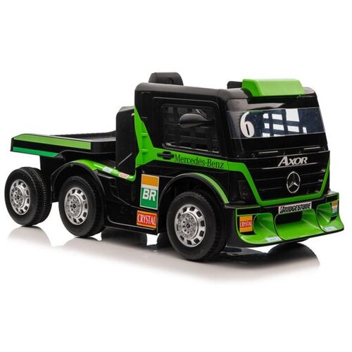 Lean_Toys Otroško vozilo Mercedes XMX622B Polpriklopnik zelena LCD lea Cene