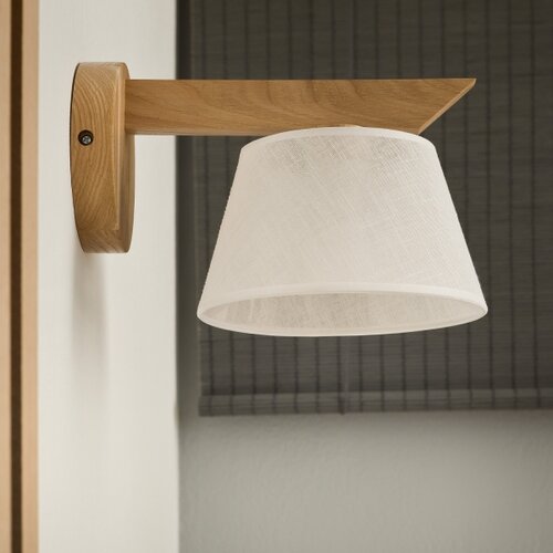  Zidna lampa ANTONIO 1xE14/40W/230V hrast Slike
