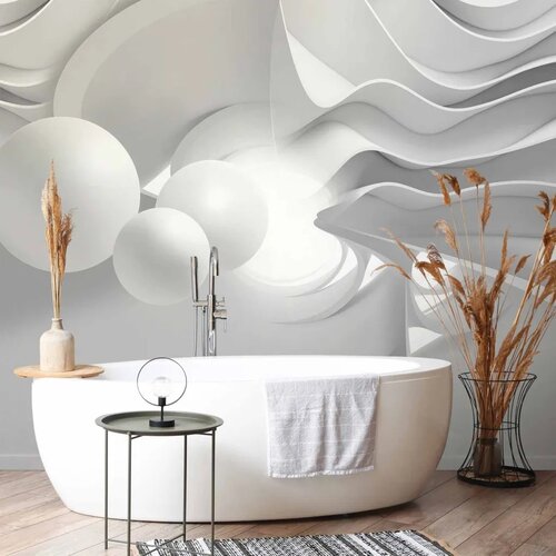  Foto tapeta - White Corridors 200x140 Slike
