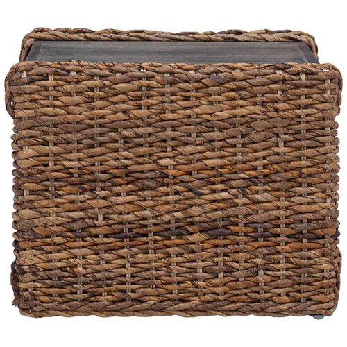  Bocni stol Prirodna 44.5 x 45 x 45 cm Čvrsto mahagonijsko drvo Slike