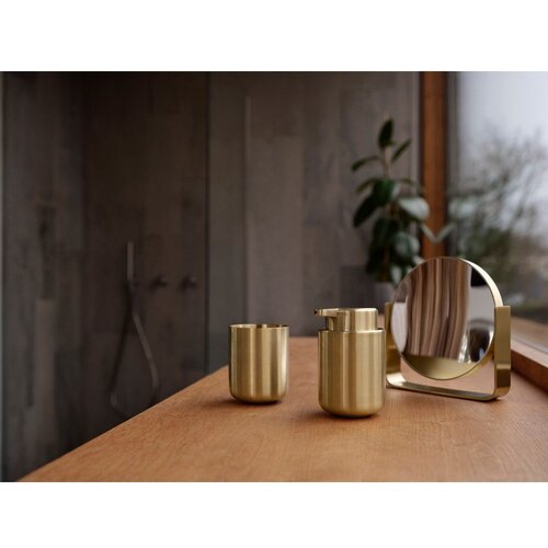 Zone Mjedeni dozator sapuna od nehrđajućeg čelika 250 ml Ume Brass &amp;ndash; Slike