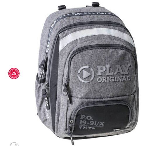 Olimp Sport Školski ranac anatomski Melange siva 161322 Cene