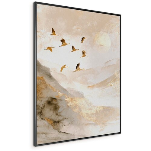 Styler Tiskana slika s okvirom 60x80 cm Golden Peaks II &ndash; Cijene