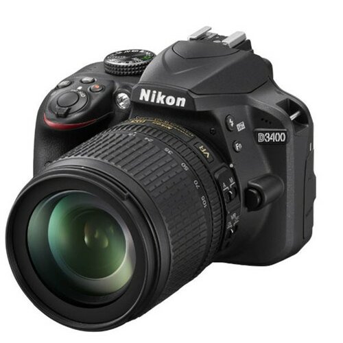 Nikon D3400 + AF-S DX 18-105 f/3.5-5.6G ED VR digitalni fotoaparat Slike