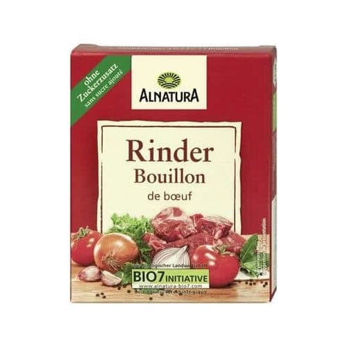 Alnatura Bio kocke goveđeg temeljca - 66 g Slike