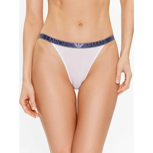 Emporio Armani Underwear Braziljske spodnje hlačke 164528 3R221 00010 Bela