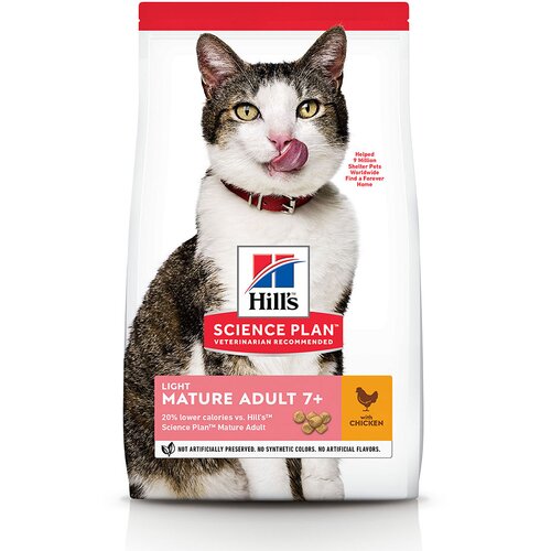 Hill’s Science Plan Mature Adult Light piletina - 2 x 7 kg Cijene