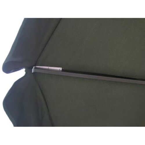  Suncobran Zeleni Aluminijum 500 cm Slike