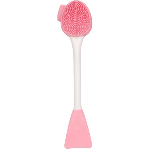 INF Dvostranska silikonska &amp;scaron;četka za či&amp;scaron;čenje in masažo obraza Pink, (21538490) Slike