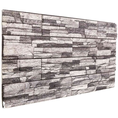  Zidne panele 10 pcs Tamno siva i svijetlo siva 100 x 50 cm - Tamno siva i svijetlo siva Cene