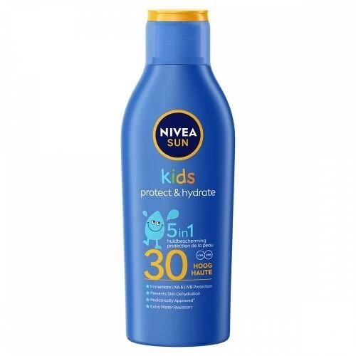 Nivea Dečiji losion za za&amp;scaron;titu od sunca Protect &amp;amp; Care, SPF30, 200ml Slike