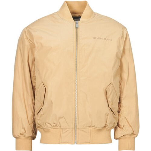 Tommy Jeans Jakne TJM CLASSICS BOMBER JACKET EXT Bež Slike