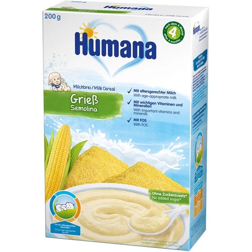 Humana mlečna instant ka&amp;scaron;a sa grizom, 200g A000474 Slike