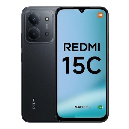 Xiaomi Redmi 15C EU 4+256 Midnight Black Cene