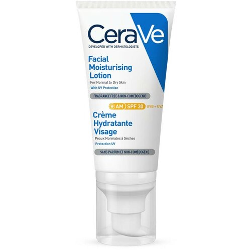 CeraVe hidratantna nega za lice za normalnu do suvu kožu SPF30, 52 ml Slike