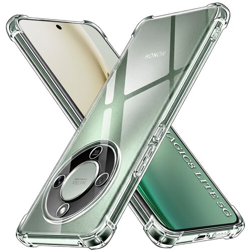 Techsuit Shockproof Clear Silicone prozirna maskica otporna na udarce za Honor Magic8 Lite Cene
