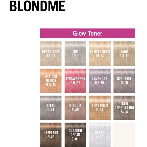 Schwarzkopf Professional Blondme Glow Toner tonirana barva za lase odtenek Hazelnut 8-46 60 ml Slike