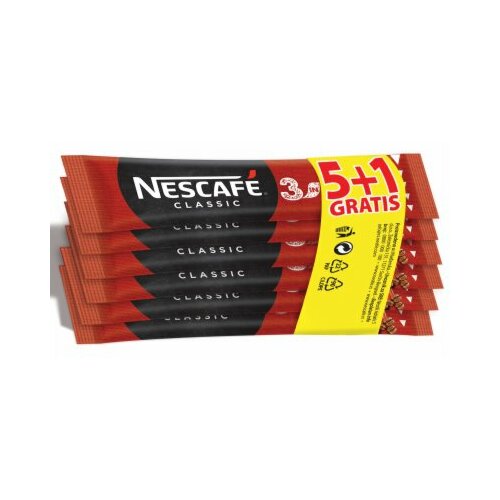 Nescafe classic 3in1 instant kafa 6x16.5g Slike