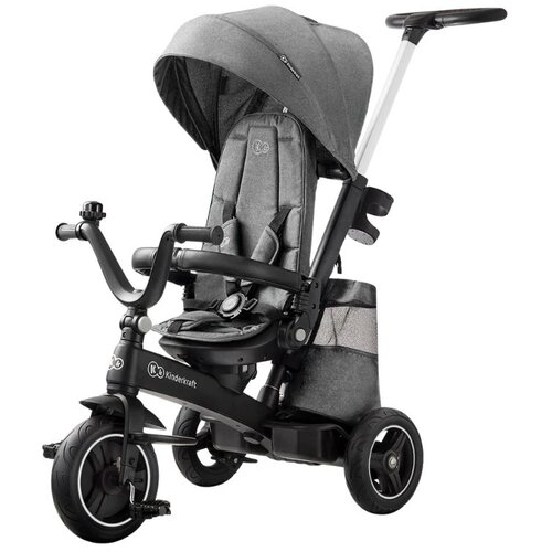 Kinderkraft tricikl za decu Easy Twist 2u1 Grey Slike