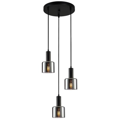  ITALUX PND-65342-3A-BK+SG - Luster na sajli SANTIA 3xE27/40W/230V crna Cene