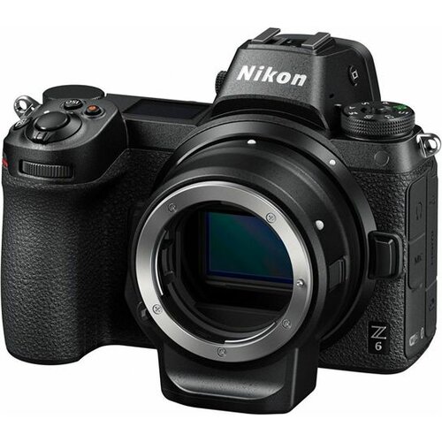 Nikon Z6, Set (Sa FTZ adapterom), Crni digitalni fotoaparat Slike