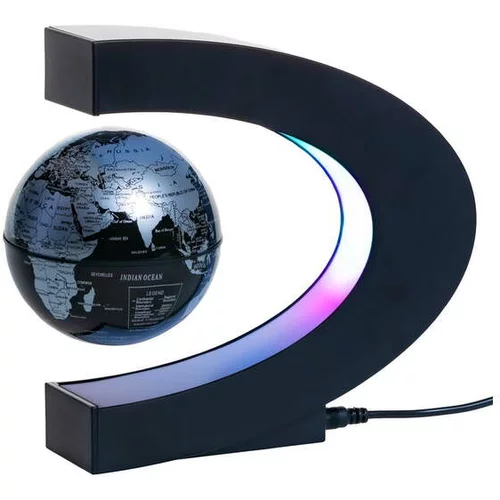 United_Entertainment UNITED ENTERTAINMENT lED RGB 3D magnetni lebdeci globus 18cm