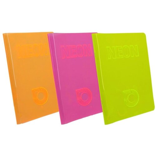  Sveska A4 karo OPTIMUM neon 40lista 1kom Slike