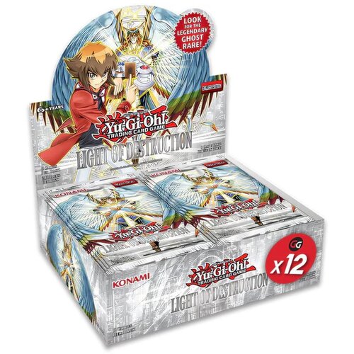 Konami Board Game - Yu-Gi-Oh! - TCG - Light of Destruction Cene