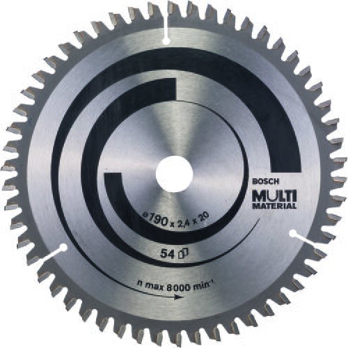 Bosch List kružne testere Multi Material 2608640508, 190 x 20/16 x 2,4 mm; 54 Cene