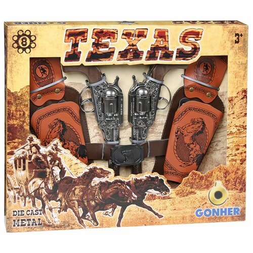 Gonher set oružja-texas sa dva pištolja Slike