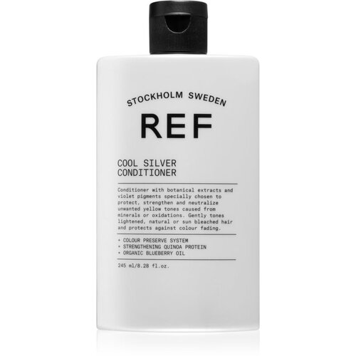 REF Cool Silver Conditioner vlažilni balzam za nevtralizacijo rumenih odtenkov 245 ml Slike