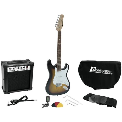 Dimavery Električna kitara SET EGS-1, Sunburst - - Audio-Kondric Cene