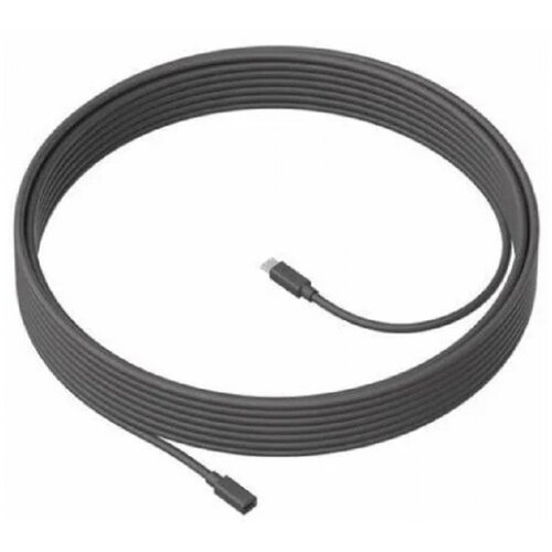 Logitech MeetUp Mic Extension Cable 10m Graphite Slike