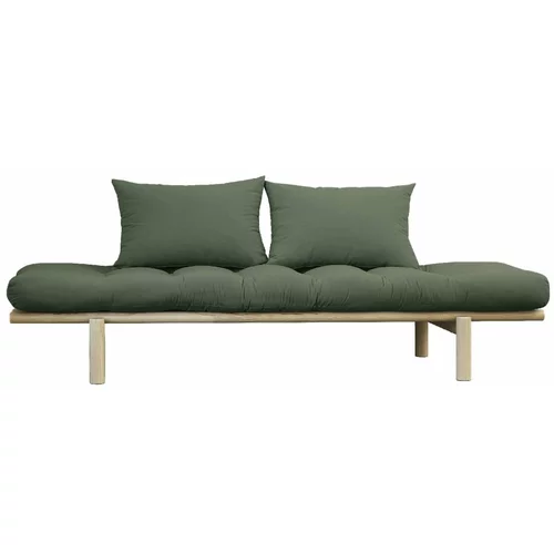 Karup Design podesiva sofa Pace Natural Clear/Maslinasto Zeleno