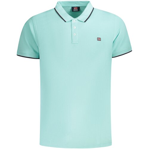 Norway 1963 MEN&amp;amp;#39;S SHORT SLEEVE POLO SHIRT BLUE Slike