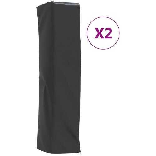 vidaXL Navlake za grijalice 2 kom piramidalne 58x58x228 cm 420D Oxford Cene